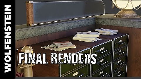 BLENDER: WOLFENSTEIN FINAL RENDERS (PART 12)