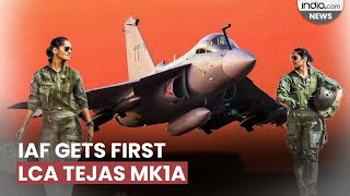 Watch: IAF gets first Light Combat Aircraft Tejas MK1A