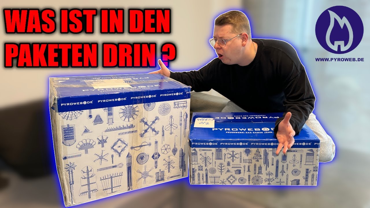 GROßE ÜBERRASCHUNGEN ! PYROWEB UNBOXING 2023