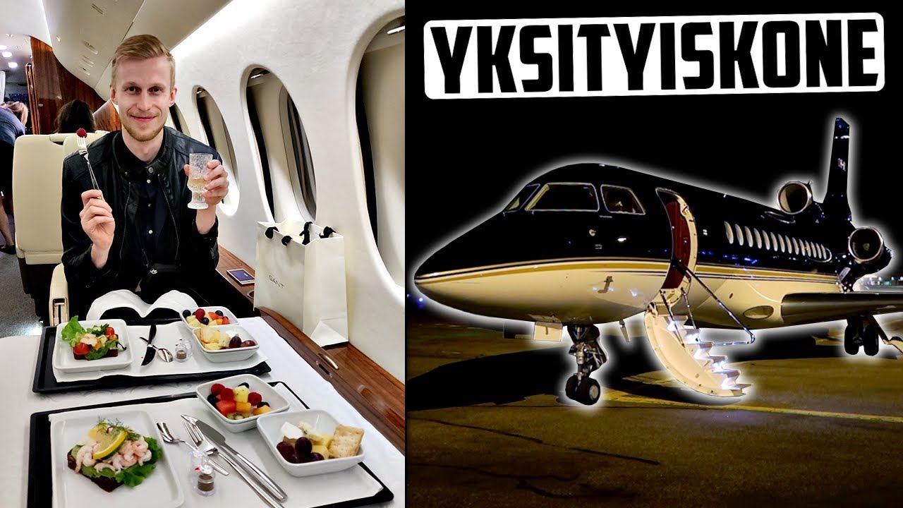 Pääsin lentämään yksityiskoneella elämäni ensimmäistä kertaa!