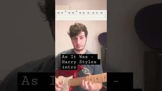 As It Was - Harry Styles intro guitar lesson