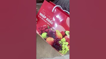 TÚI GIẤY ĐỰNG HOA QUẢ, TRÁI CÂY NHẬP KHẨU_IN NHÃN MÁC ACCA