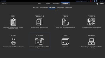 SkyTab POS: Enable House Account