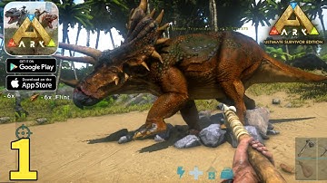 ARK: Ultimate Mobile Edition Global Launch Gameplay Walkthrough Part 1 (ios, Android)
