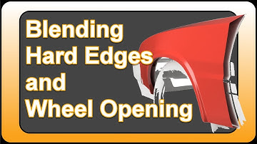3D Scan to Part Series Part 10 | Wide Body Design Part 7 | Combining Hard Edges and Wheel Opening