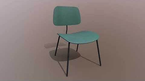 Detailed Retro School Chairs 3 Design PBR  TurnTable  - Lumion - UE4 - Maya - 3D Models for Sale