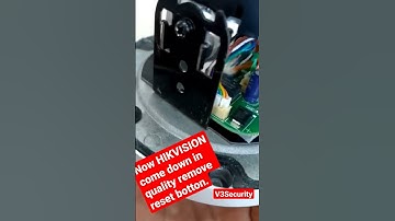 Hikvision removes Reset key from 2MP IP cam. #cctv #security #hikvision #hikvisioncamera #viral