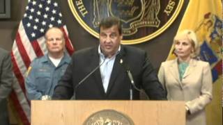 Governor Christie - Get the hell off the beach