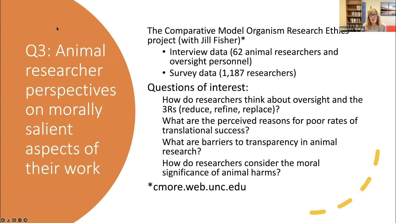 CARE Panel: The Ethics of Animal Research - YouTube