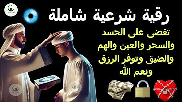 رقية شرعية شاملة تقضى على الحسد والسحر والعين والهم والضيق وتوفر الرزق ونعم الله 