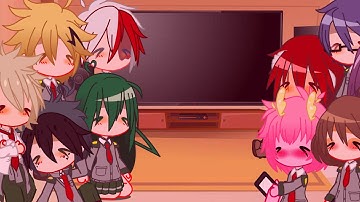 Some of Class 1A reacts to my videos / BakuDeku / other ships / Cringe / short / Info in Description