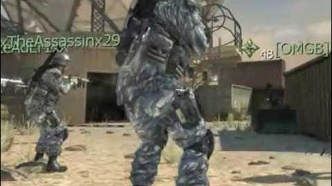 MW3 - Throwing Knife Across Map In Dome