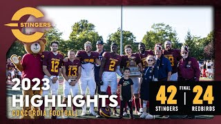 Stingers FB vs. McGill | Sept. 16, 2023 - Shrine Bowl