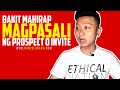 Bakit mahirap magpasali / pasalihin si prospect o invite? | Walang Paweran Strategies 026