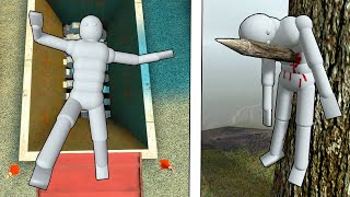 Euphoria Ragdoll Physics: The Best Epic Npc Falls Compilation