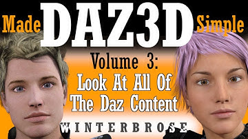 DAZ3D Made Simple v3, Look At All Of That Daz Content