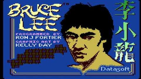Bruce Lee Atari 800XL NTSC (TIX enhanced version) walkthrough