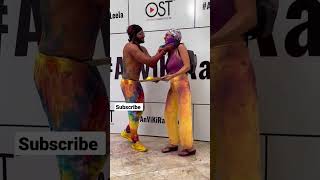 Wife Ke Saath Holi Karanvir Bohra And Teejay Sidhu At The Dunk Fest Holi Party