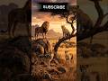 The Lion King | The grey wolf | cheetah and leopard #animals #lion #wildlife #shorts