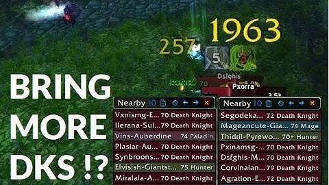 WoW Wotlk  - BRING MORE BOTS & DKS