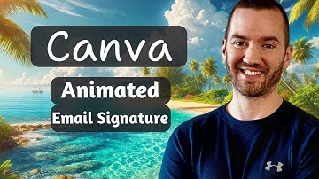 Animated Email Signature Canva 2024 (How To Create Animated Email Signature)