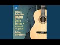 Cello Suite No. 3 in C Major, BWV 1009 (Arr. J. McFadden for Guitar) : I. Prélude