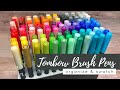 Tombow Brush Pens | Organize & Swatch All 108 Colors | Archer & Olive