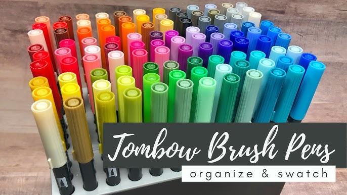 Swatching All Of My Tombow Dual Brush Pens & Giving My Opinions