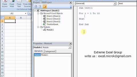 Advanced Excel Macro Tutorial - online vba training (FOR LOOP)