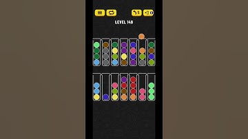 Ball sort puzzle level 149