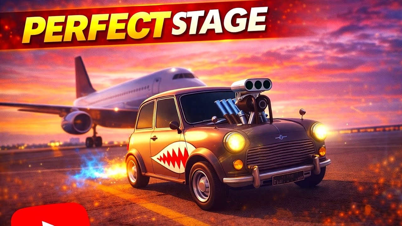 🔥 PERFECT STAGE POCKET ROCKET || Stunt Car Extreme Gameplay 🔥