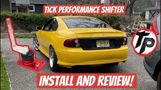 2004 GTO Tick Performance T56 Shifter Install!
