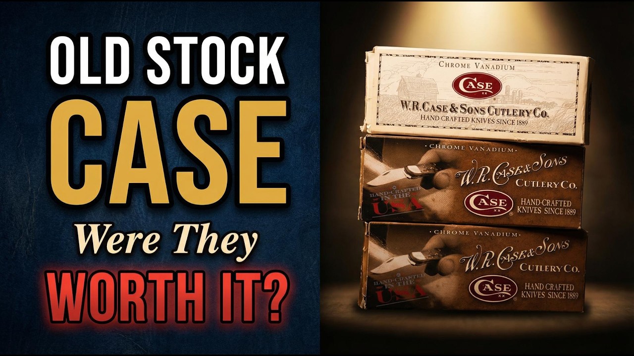 Unboxing Old Stock Case Knives - Were They Worth It? - YouTube