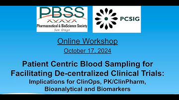 Patient Centric Blood Sampling for Facilitating De-Centralized Clinical Trials