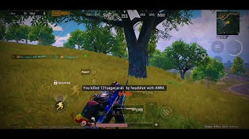 back to back 2 quick scope AWM shot #shorts #short #bgmi