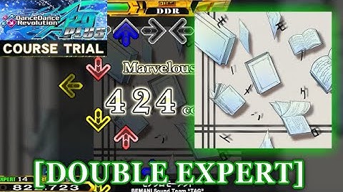 【DDR A20 PLUS】 モノクロモーメント [DOUBLE EXPERT] 譜面確認＋クラップ