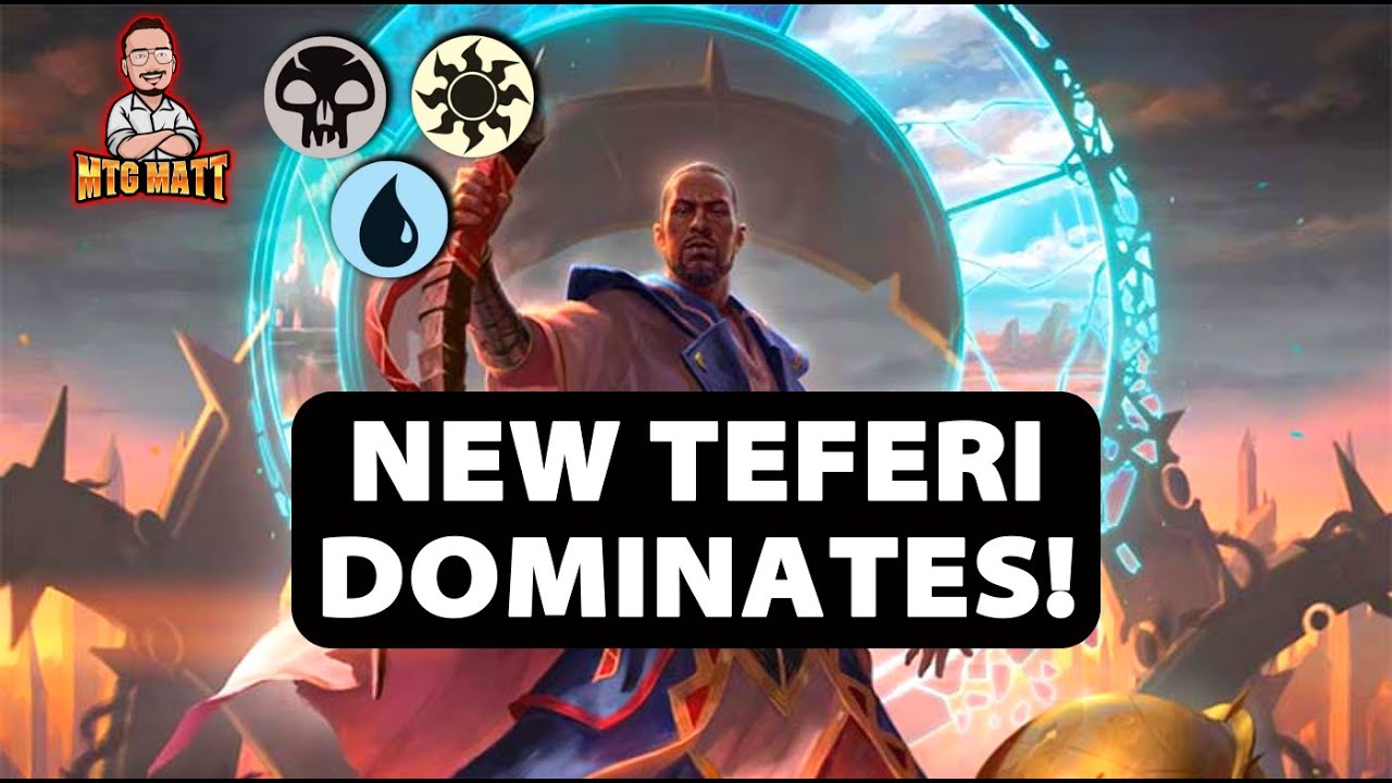 New Teferi Esper Control DOMINATES! Innistrad Midnight Hunt Standard