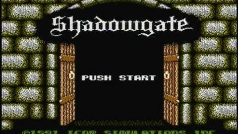 Shadowgate Intro - NES