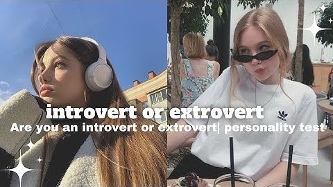 Are you an introvert or extrovert Quiz🌷| personality test| aesthetic quiz