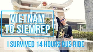 BUS GUIDE: VIETNAM TO SIEMREP CAMBODIA BORDER CROSSING (THE SINH TOURIST BUS)