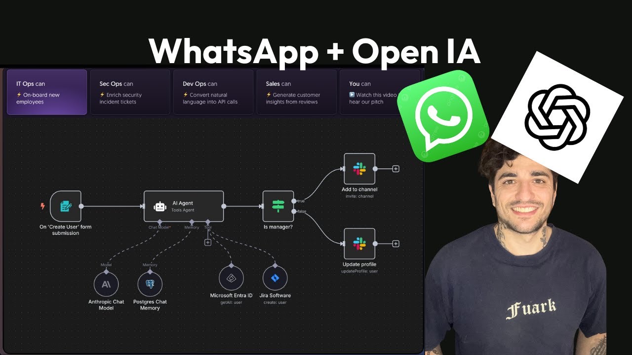 Crea tu propio agente de IA en WhatsApp (paso a paso con OpenAI y ...