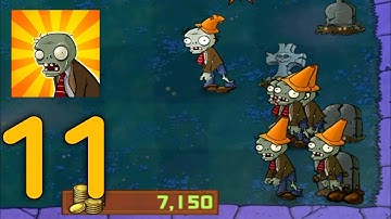 Plants vs. Zombies - Gameplay Walkthrough Part11 - Bonus game Whack a Zombie (iOS,Android)