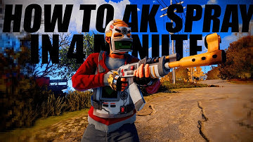 HOW TO INSTANTLY GET BETTER AK SPRAY IN 4 MINUTES - RUST