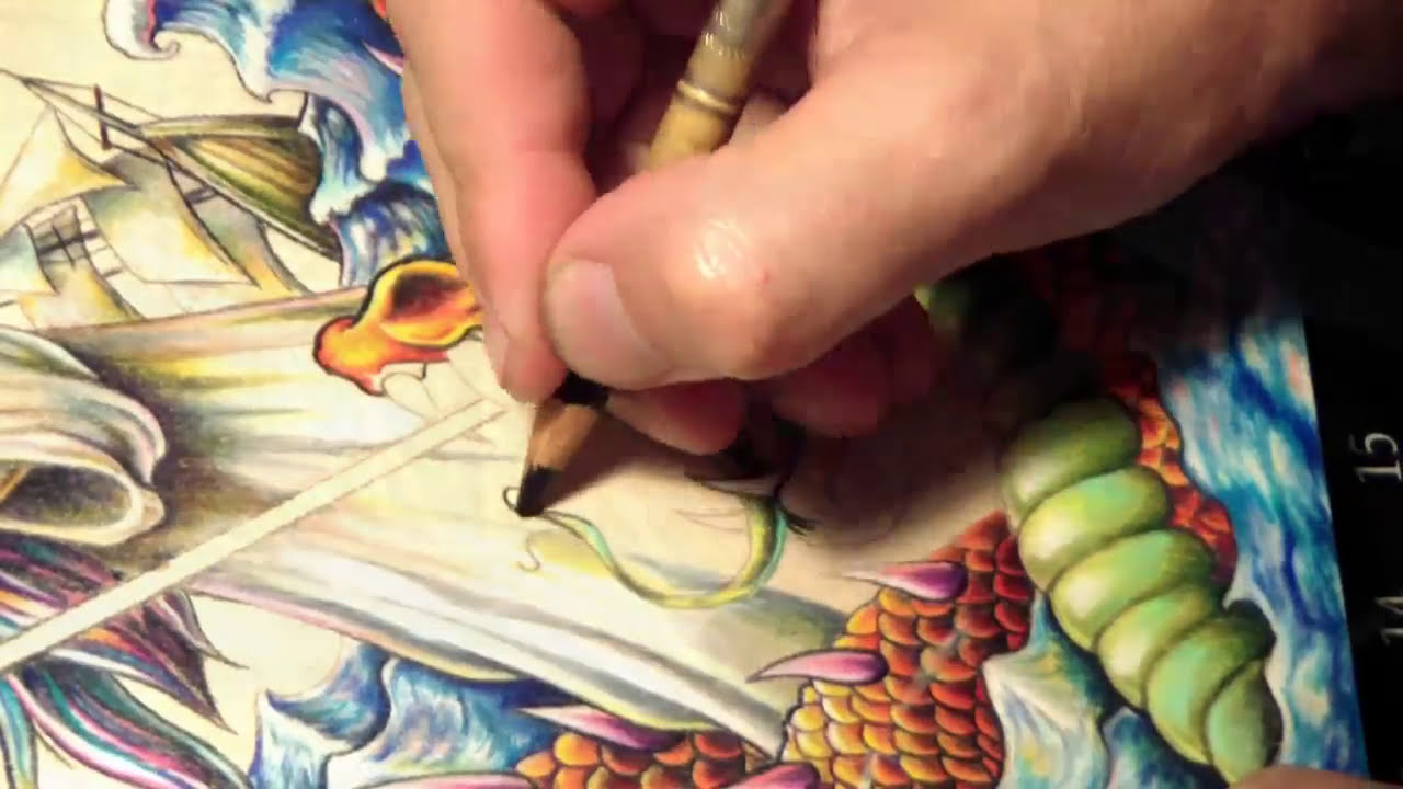 Download Time lapse Prismacolor pencil and acrylic painting on wood by Bryan Collins - YouTube