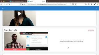 Q&A Video Assessment with Bongo