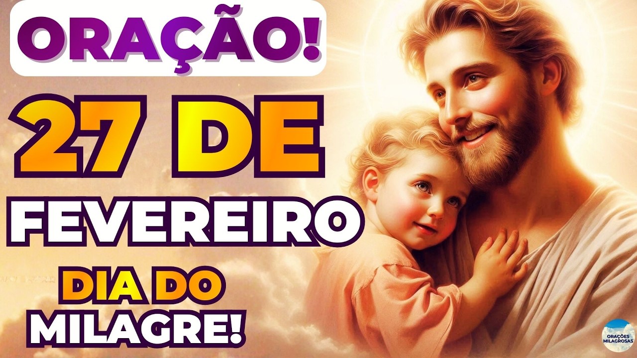 🙏ORAÇÃO DE SÃO JOSÉ 🙌O MILAGRE IMPOSSÍVEL HOJE VAI SE REALIZAR HOJE !