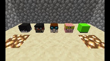 How to get custom heads in minecraft java 1.16.2