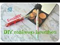 DIY Makeup brushes/četkice za šminkanje | EmaDIY