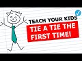 How to Tie a Tie on a child! Easy Step-by-Step Tutorial