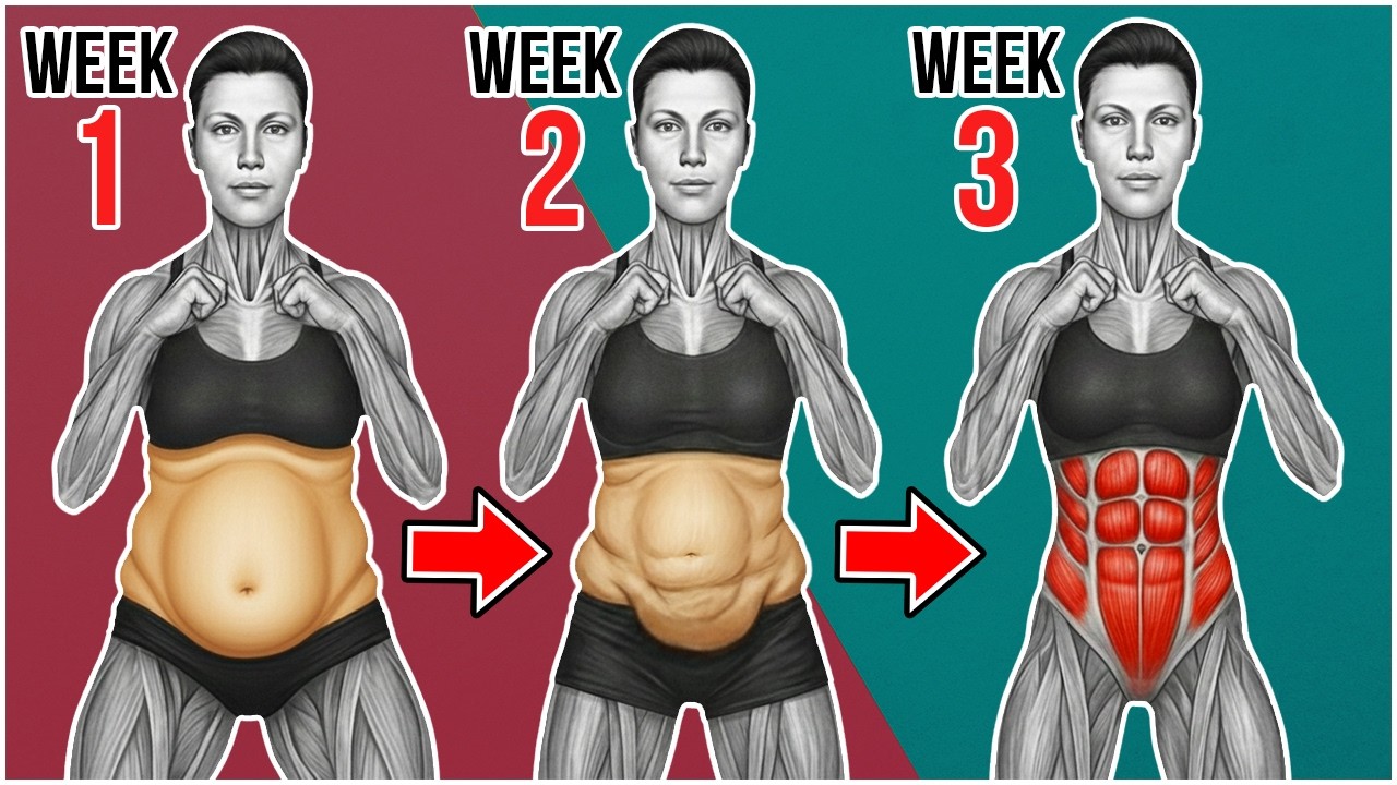 🔥 30 минут, чтобы сжечь жир на животе ✅ Жиросжигающая тренировка для женщин